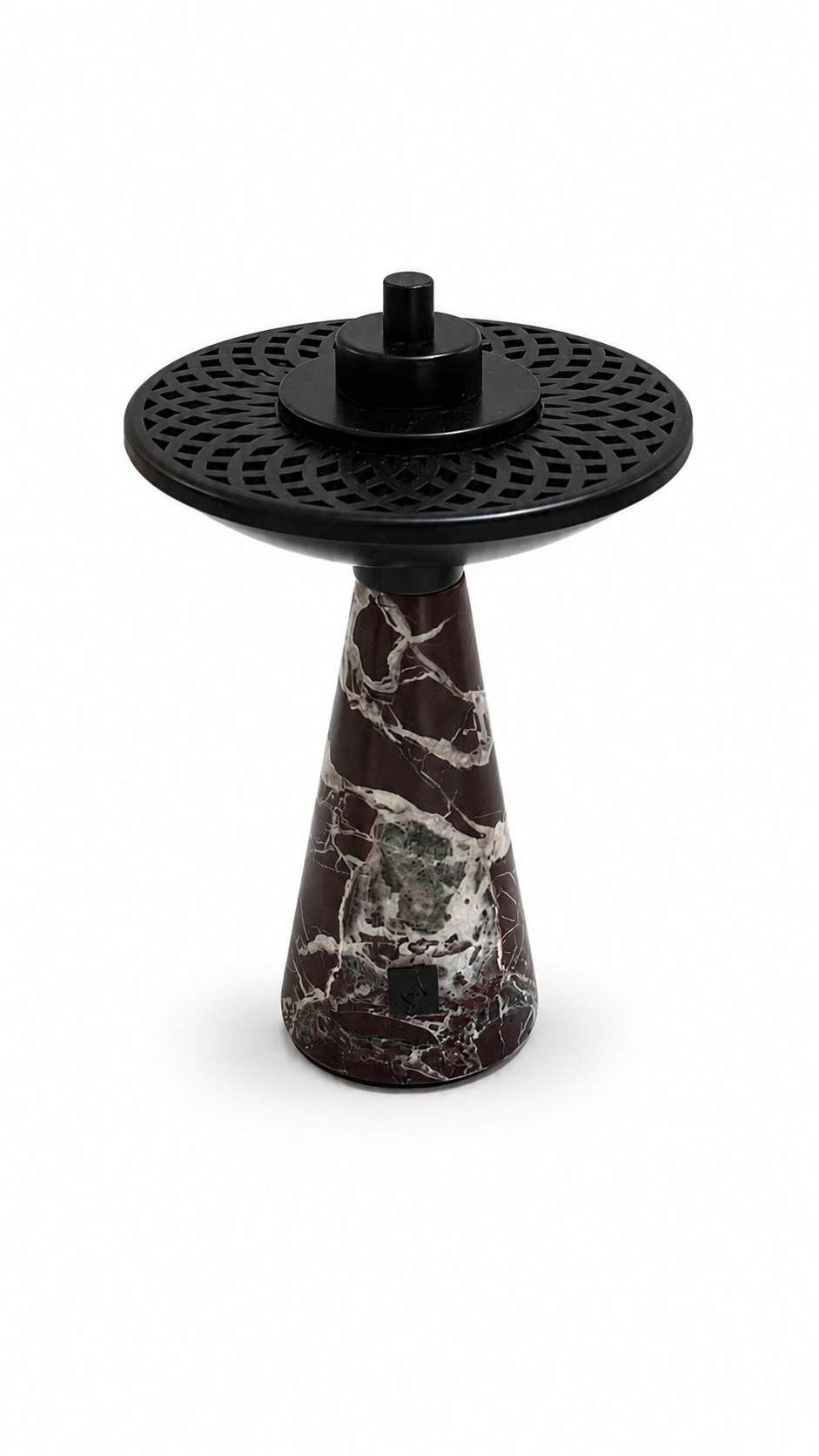 Maroon marble Burner