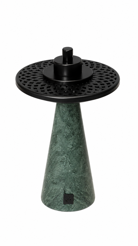 Green marble Burner